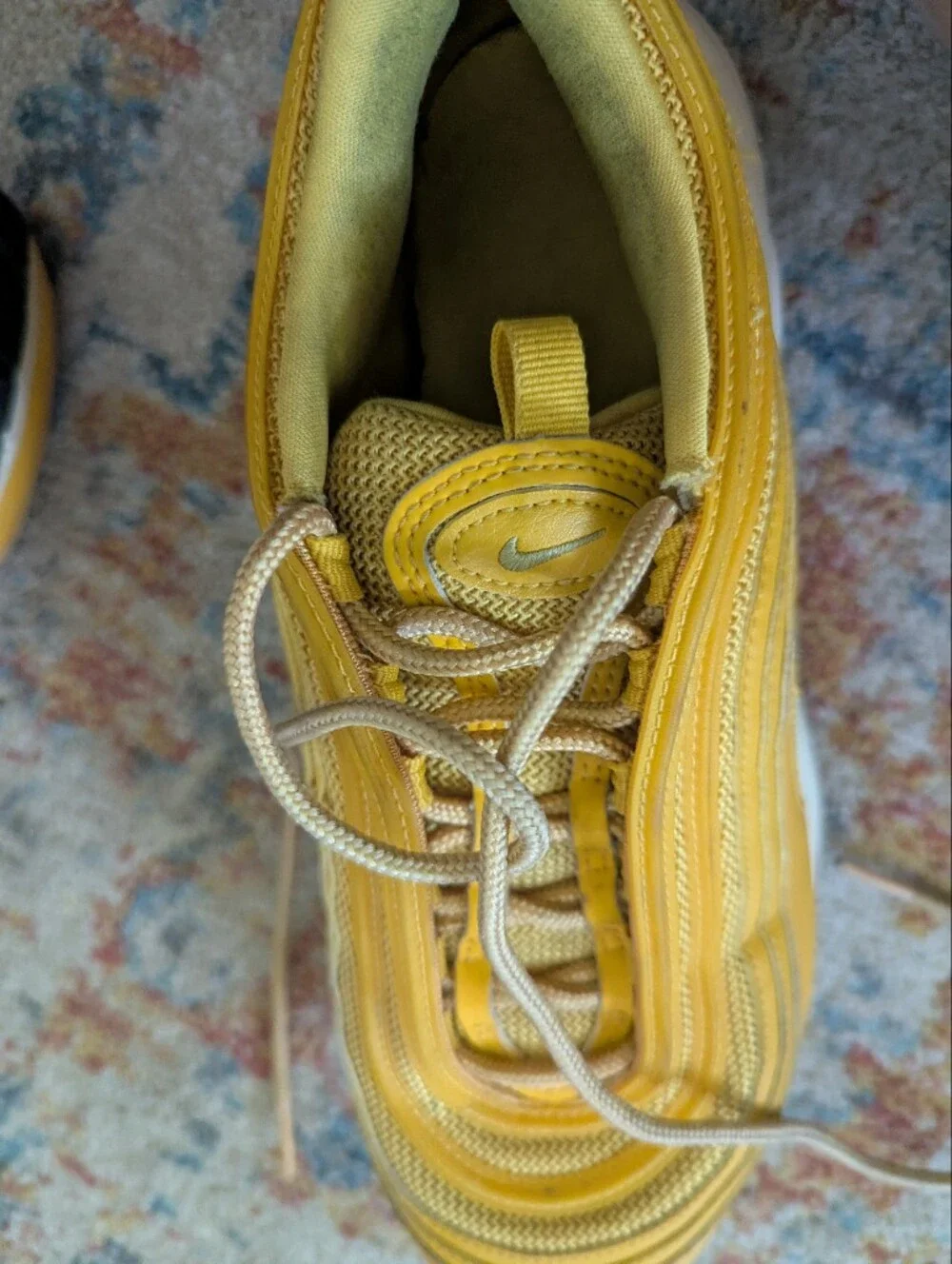 Nike Air Max 97 ‘Mustard’ Yellow 921733 701 Shoes 2018 Sneakers Women's 8.5